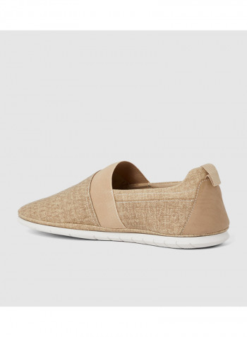 Schoville Flat Espadrille Beige