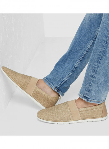 Schoville Flat Espadrille Beige