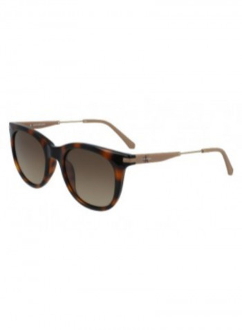 Women's Full-Rim Injected Cat Eye Sunglasses
