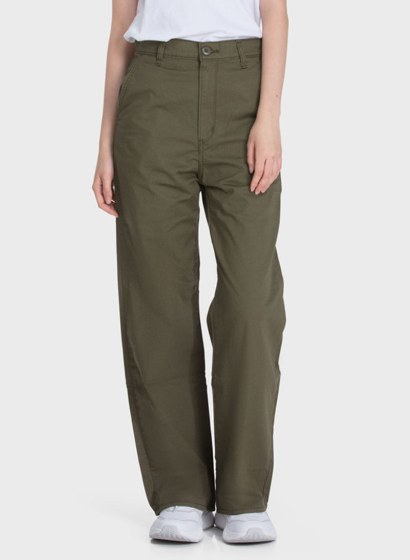 Dad Fit Chinos Olive