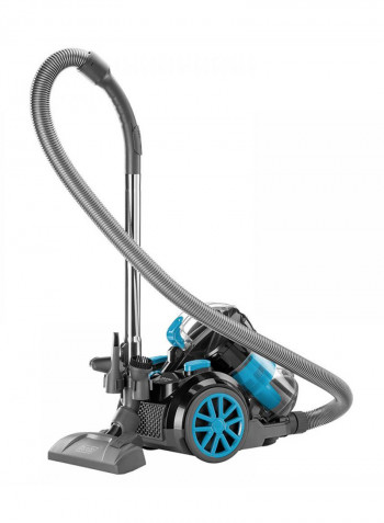 Canister Vacuum Cleaner With Bagless And Multicyclonic Technology VM2080-B5 Grey/Black/Blue