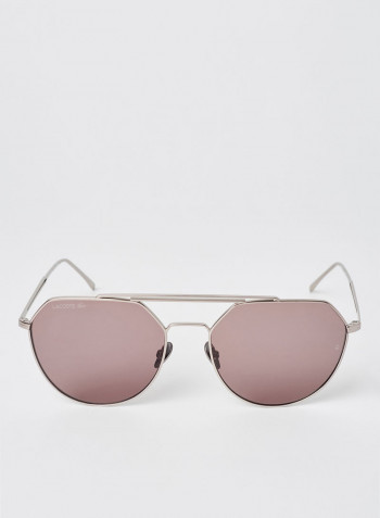 Full Rim Metal Oval Sunglasses - Lens Size: 54 mm