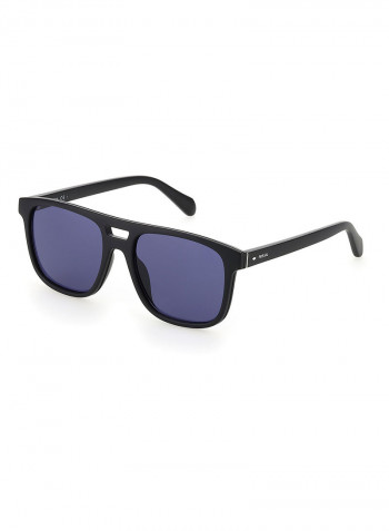 Men's Square Frame Sunglasses - Lens Size: 54 mm