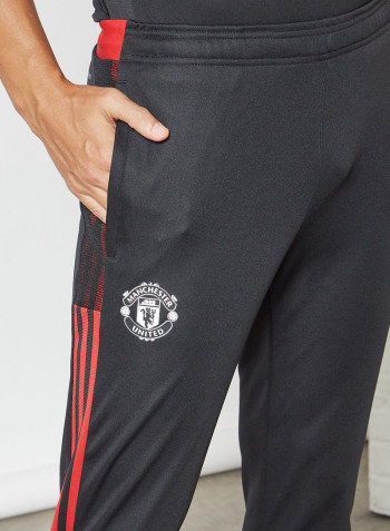 Manchester United Football Club Tiro Training Pants Black