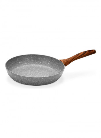 7-Piece Induction Bottom Cookware Set Light Grey 20x10.5cm