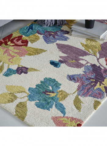 Hand-Tufted Wool Rug Multicolour 170 x 120cm