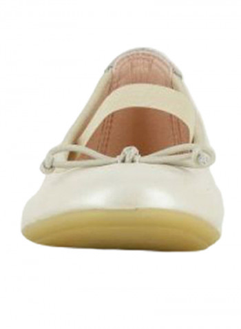 System Slip-On Ballerinas White/Beige