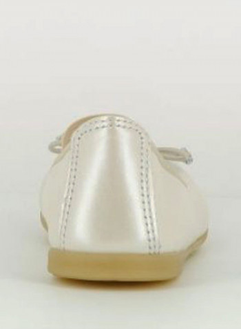 System Slip-On Ballerinas White/Beige