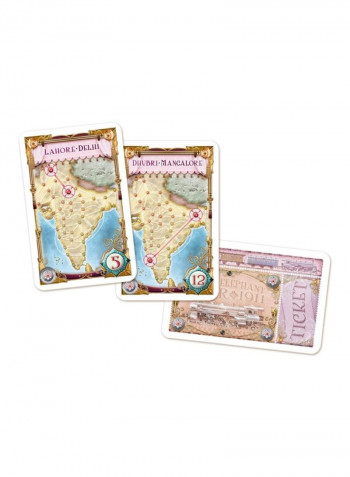 Ticket To Ride: India Board Game
