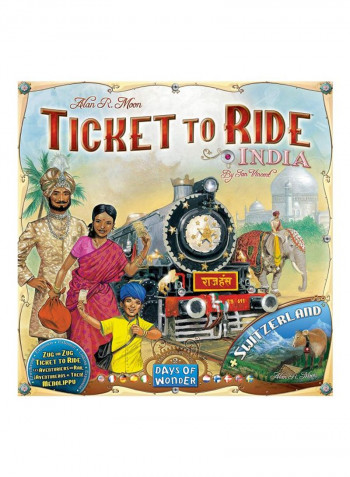 Ticket To Ride: India Board Game