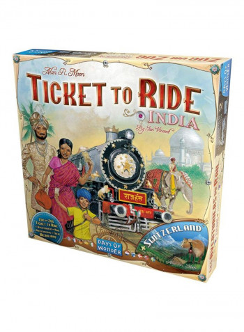Ticket To Ride: India Board Game
