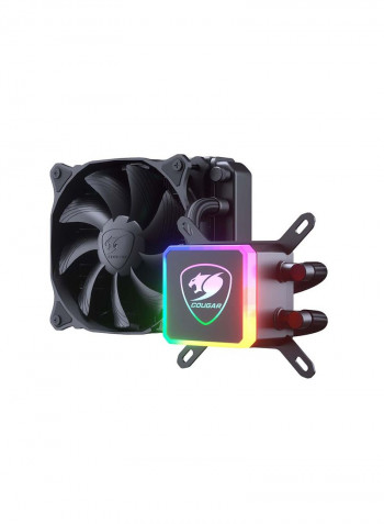 Gaming CPU Liquid Cooler Aqua 120 With Motherboard Sync And RGB Led Pump Head