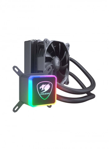 Gaming CPU Liquid Cooler Aqua 120 With Motherboard Sync And RGB Led Pump Head