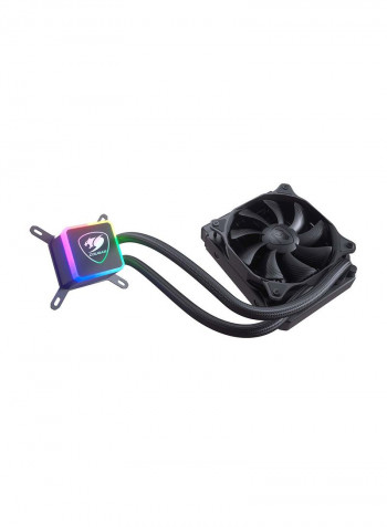 Gaming CPU Liquid Cooler Aqua 120 With Motherboard Sync And RGB Led Pump Head