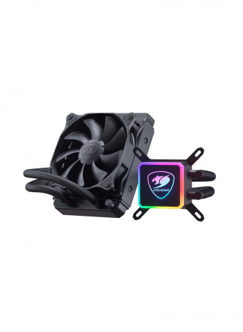 Gaming CPU Liquid Cooler Aqua 120 With Motherboard Sync And RGB Led Pump Head