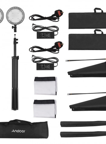Studio Photography Video Lighting Kit Multicolour