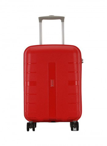 Voyager Luggage Trolley 30 Inch Red/Silver/Black