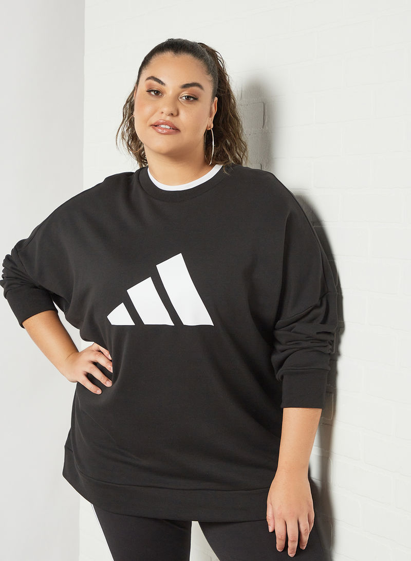 Plus Size Future Icons Sweatshirt Black