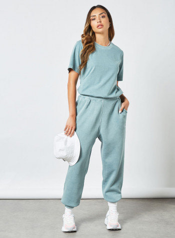 Classics Natural Dye Fleece Pants أزرق