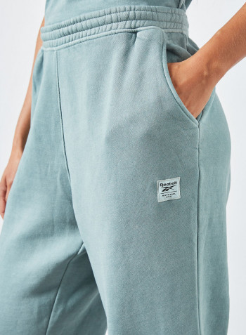 Classics Natural Dye Fleece Pants أزرق