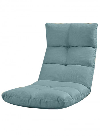 Foldable Floor Chair With Head Cushion Sky Blue 4kg