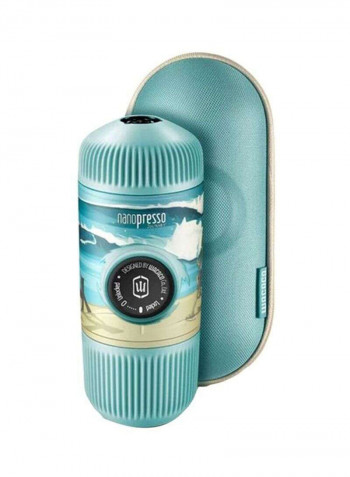 Portable Nanopresso Maker With Case 80 ml 10 W WC-NANOP-SUMMER Blue