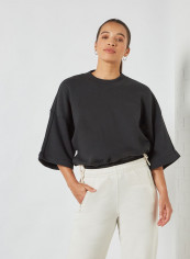 Studio Lounge Fleece Top Black reviews Studio Lounge Fleece Top Black