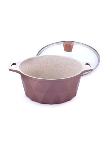 9-Piece Crystal Cookware Set Pink