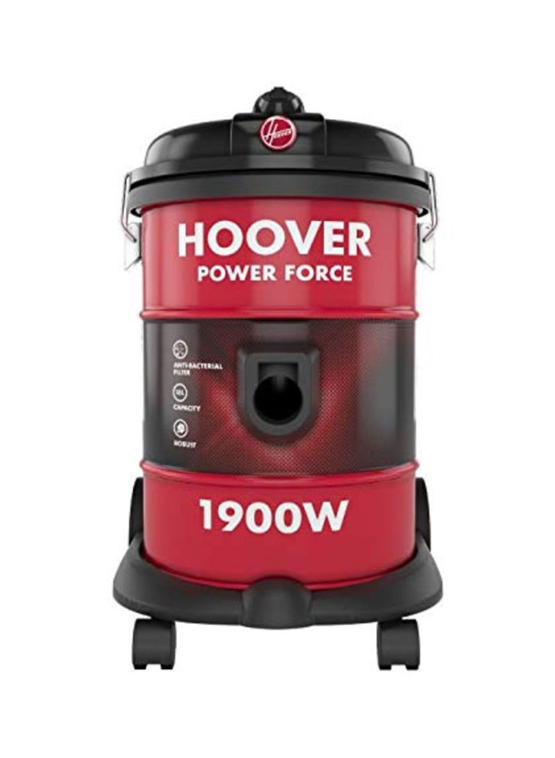 Freestanding Vacuum Cleaner 1900W 18 l 1900 W HT87-T1-M Red/Black