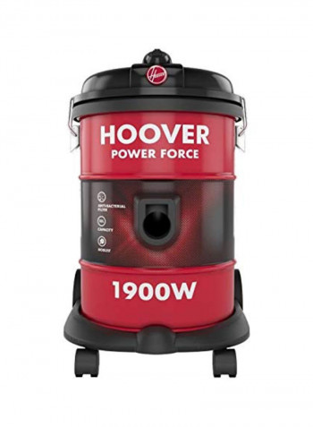 Freestanding Vacuum Cleaner 1900W 18 l 1900 W HT87-T1-M Red/Black