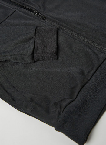 Kids/Teen 3-Stripes Team Training Tracksuit أسود