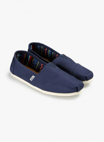 Comfortable Wear Slip-Ons Navy