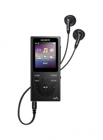 Walkman Digital Music Player 8GB NWE394/BC Black