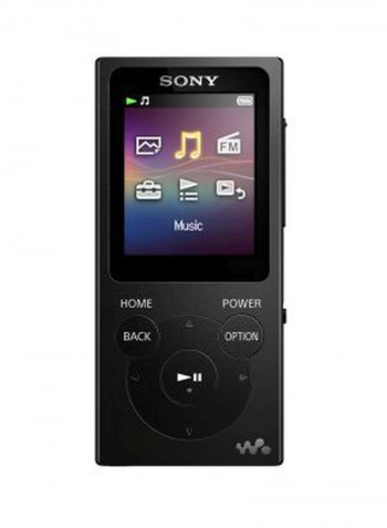 Walkman Digital Music Player 8GB NWE394/BC Black