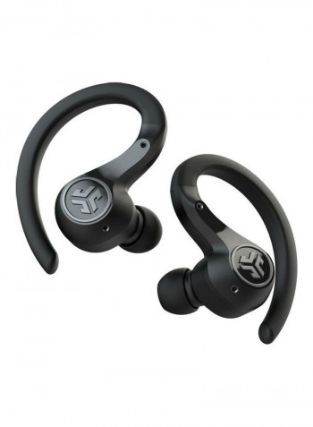 Airsport Bluetooth In-Ear Earbuds With Charging Case Black