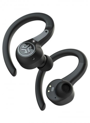 Airsport Bluetooth In-Ear Earbuds With Charging Case Black