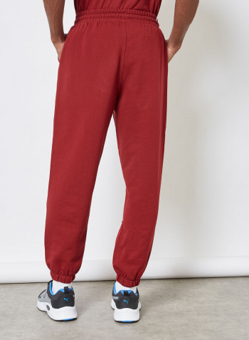 Downtown French Terry Sweatpants Red