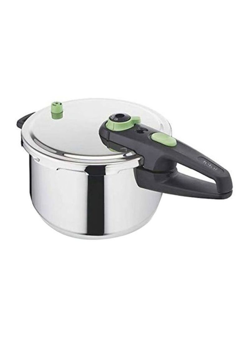 TEFAL Sensor 8L Pressure Cooker Pot, Stainless Steel Induction - P2051444 Silver 8L