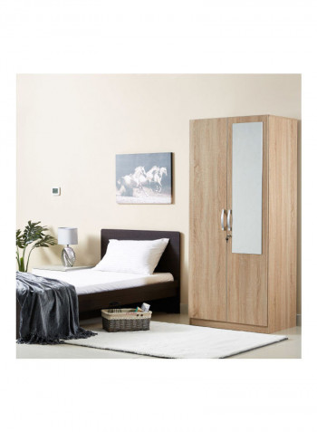 Double-Door Kulltorp Wardrobe Brown