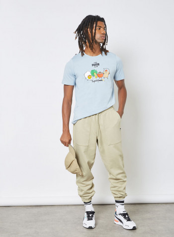 Downtown French Terry Sweatpants Green