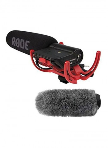 On-Camera Microphone Black/Red