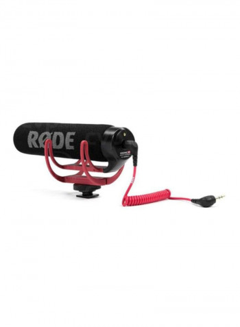 On-Camera Microphone Black/Red