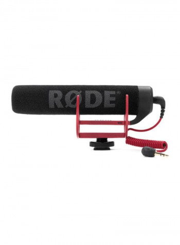 On-Camera Microphone Black/Red