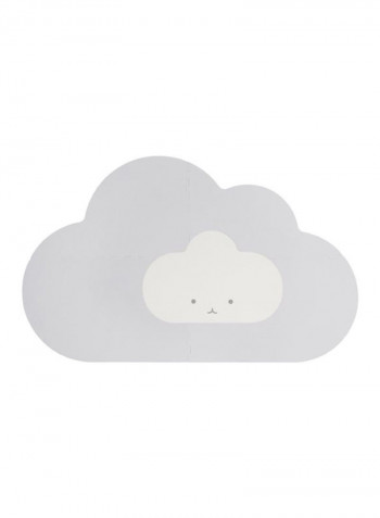 Playmat Head In The Clouds Dusty - Pearl Grey