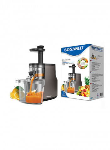 Electric Slow Juicer 800 ml 180 W SSJ-600 Grey/Black