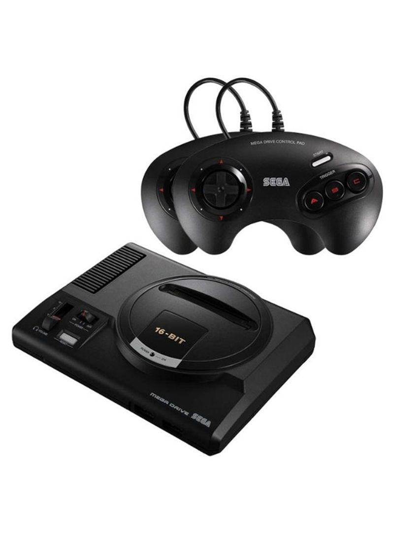 Pair Of Mega Drive Mini Game Controller With Console