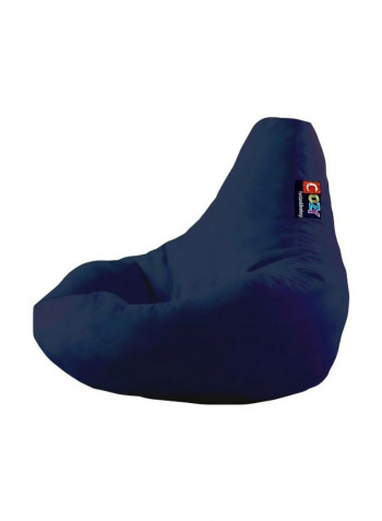 Pear Buff Bean Bag Navy