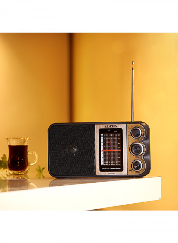 Portable FM Radio KNR5096 Silver/Black