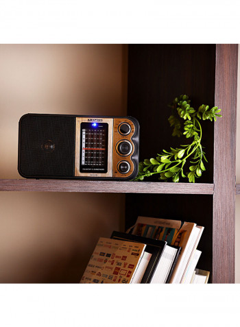 Portable FM Radio KNR5096 Silver/Black