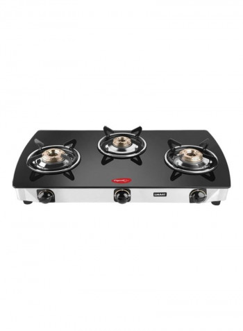3-Burner Gas Stove HIB0192SGD74-130 Black/Silver